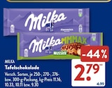 Tafelschokolade im ALDI SÜD Prospekt Tafelschokolade von Milka im aktuellen ALDI SÜD Prospekt für 2,79 €