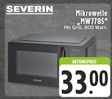 Mikrowelle MW7785 im Angebot bei E center in Mülheim Mikrowelle MW7785 Angebote von SEVERIN bei E center Mülheim für 33,00 €