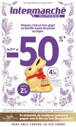 Catalogue Intermarché avec 20 pages de promos Prospectus Intermarché, "Pâques, c’est un bon gigot en famille avant de passer au lapin.", pages, 28/03/2023 - 10/04/2023