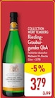 Riesling-Grauburgunder QbA von Collection Württemberg im aktuellen ALDI Nord Prospekt