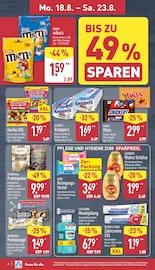 Proteinriegel im ALDI Nord Prospekt in Bottrop Aktueller ALDI Nord Prospekt mit Proteinriegel, "Aktuelle Angebote", Seite 8