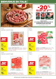 Prix et réduction Jambon Cru dans le prospectus Carrefour en cours Offre Jambon Cru dans le catalogue Carrefour du moment à la page 9