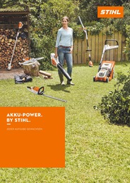 STIHL Prospekt: "Akku-Power. By STIHL.", 12 Seiten, 13.03.2023 - 30.06.2023