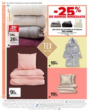 Couette Angebote im Prospekt "Les basiques c’est nous. La vie qui va avec, c’est vous." von Carrefour Couette Angebote im Prospekt "Les basiques c’est nous. La vie qui va avec, c’est vous." von Carrefour auf Seite 18