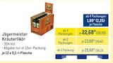 Kräuterlikör von Jägermeister für 26,99 € bei METRO im Angebot Kräuterlikör von Jägermeister im aktuellen METRO Prospekt