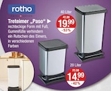 Treteimer Paso im V-Markt Prospekt Treteimer Paso von rotho im aktuellen V-Markt Prospekt für 14,99 €