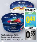 Rahmjoghurt Angebote von Weihenstephan bei EDEKA Saarbrücken für 0,44 €
