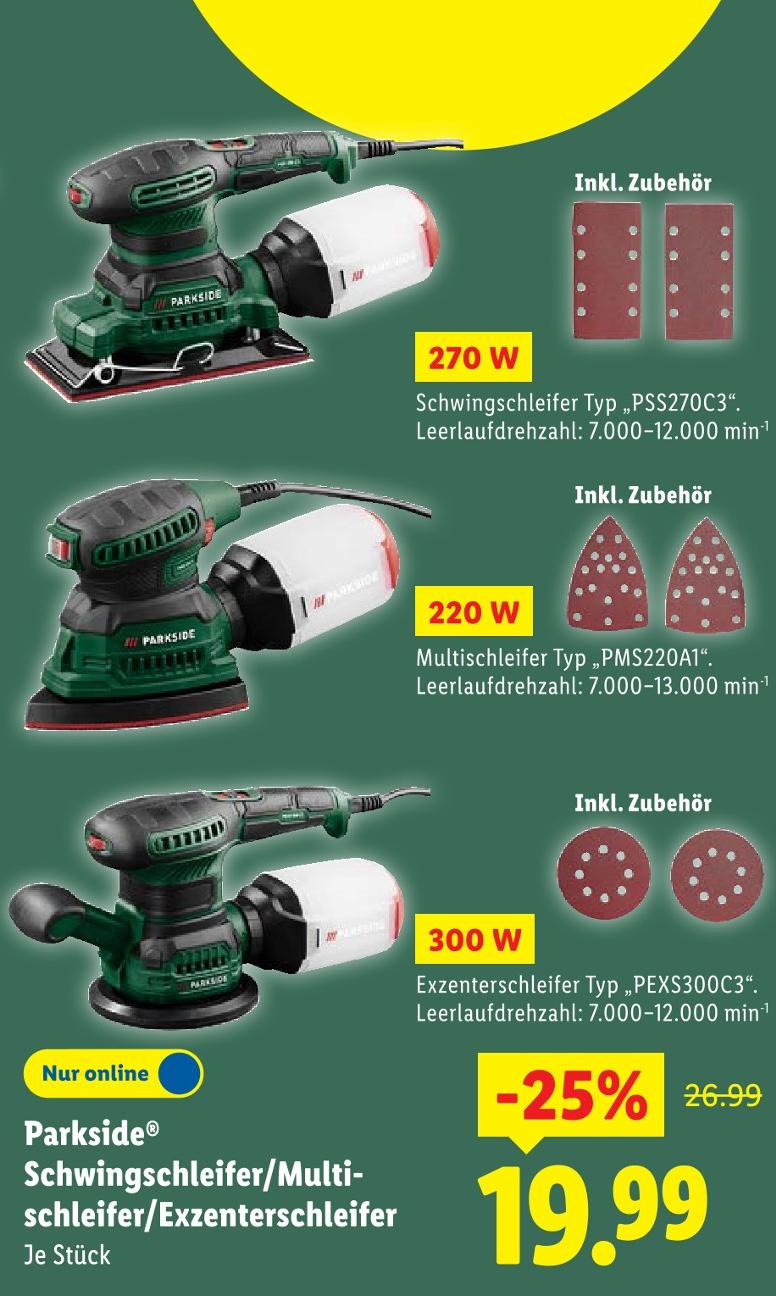 Schwingschleifer/Multischleifer/Exzenterschleifer