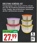 Edelstahl-Schüssel-Set Angebote bei Marktkauf Mülheim für 27,99 €