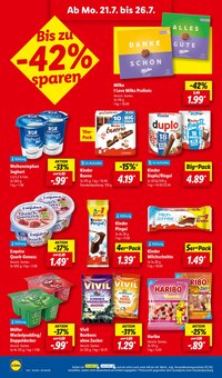 Süßigkeiten im aktuellen Lidl Prospekt (Göttingen) Süßigkeiten im Lidl Prospekt "LIDL LOHNT SICH" mit 62 Seiten (Göttingen)