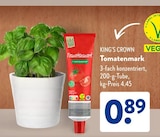 Aktuelles Tomatenmark Angebot bei ALDI SÜD in Düsseldorf ab 0,89 €