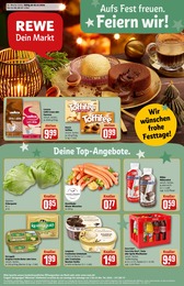 REWE Prospekt für Fürstenwalde mit 26} Seiten REWE Prospekt für Fürstenwalde: "Dein Markt", 26 Seiten, 16.12.2024 - 21.12.2024