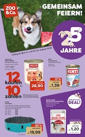 ZOO und Co. Zoohandlung Prospekt der aktuellen Woche mit 1 Seite, gültig von 27.07.2026 bis 02.08.2026, in Freital und Umgebung Aktueller ZOO und Co. Zoohandlung Prospekt in Freital und Umgebung, "Wochenaktion" mit 1 Seite, 27.07.2026 - 02.08.2026