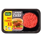 6 burgers du chef 15% M.G nature SOCOPA - SOCOPA dans le catalogue Carrefour