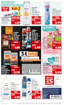 Pampers im aktuellen Kaufland Prospekt (Oberhausen) Pampers im Kaufland Prospekt "Aktuelle Angebote" mit 63 Seiten (Oberhausen)