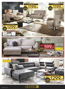 Sofa im aktuellen BRAUN Möbel-Center Prospekt (Freiburg (Breisgau)) Sofa im BRAUN Möbel-Center Prospekt "60 JAHRE BRAUN MÖBEL CENTER" mit 20 Seiten (Freiburg (Breisgau))