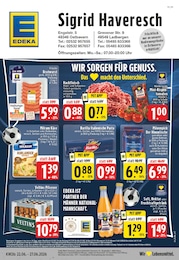 EDEKA Prospekt für Tecklenburg: "Aktuelle Angebote", 24 Seiten, 22.06.2026 - 27.06.2026