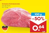 Schweine-Schinkenbraten bei Netto Marken-Discount im Dörfles-Esbach Prospekt für 0,64 €