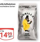 Kaffeebohnen im Angebot bei GLOBUS in Rostock Kaffeebohnen Angebote von Gorilla bei GLOBUS Rostock für 14,99 €