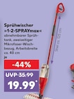 Kaufland Erkelenz - Sprühwischer »1-2-SPRAYmax« Angebot im Prospekt Sprühwischer »1-2-SPRAYmax« bei Kaufland im Erkelenz Prospekt für 19,99 €