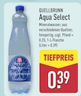 Aqua Select von Quellbrunn für 0,39 € bei ALDI Nord im Angebot Aqua Select von Quellbrunn im aktuellen ALDI Nord Prospekt
