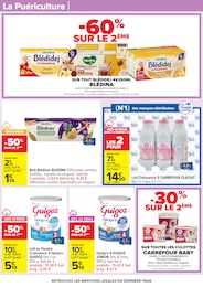 Offre Nourriture Bébé dans le catalogue Carrefour du moment à la page 63