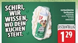 Sprühfertige Sprühsahne von Gut&Günstig für 1,29 € bei E center im Angebot Sprühfertige Sprühsahne von Gut&Günstig im aktuellen E center Prospekt