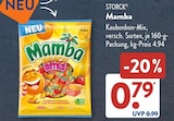 Mamba von Storck für 0,79 € bei ALDI SÜD im Angebot Mamba von Storck im aktuellen ALDI SÜD Prospekt
