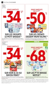 Lait Angebote im Prospekt "-50% DE REMISE IMMÉDIATE SUR LE 2ÈME" von Intermarché Hyper Lait Angebote im Prospekt "-50% DE REMISE IMMÉDIATE SUR LE 2ÈME" von Intermarché Hyper auf Seite 4