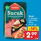 Sucuk im Angebot bei Netto Marken-Discount in Neumünster Sucuk Angebote von KAMAR bei Netto Marken-Discount Neumünster für 2,99 €