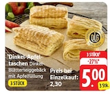 Aktuelles Dinkel-Apfeltaschen Angebot bei EDEKA in Freiburg (Breisgau) ab 5,00 €