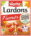 Lardons fumés - HERTA dans le catalogue Intermarché