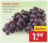 Trauben dunkel für 1,99 € bei Netto Marken-Discount im Angebot Trauben dunkel im aktuellen Netto Marken-Discount Prospekt