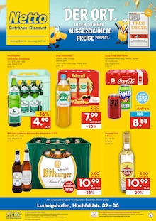 Aktueller Netto Marken-Discount Prospekt (Ludwigshafen (Rhein)) Netto Marken-Discount Prospekt "DER ORT, AN DEM DU IMMER AUSGEZEICHNETE PREISE FINDEST." mit Seiten (Ludwigshafen (Rhein))