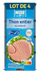Thon MSC entier au naturel - Nixe en promo chez Lidl Thon MSC entier au naturel - Nixe dans le catalogue Lidl