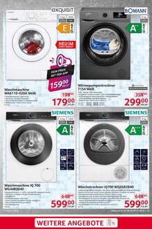 Waschmaschine Angebot im aktuellen Selgros Prospekt auf Seite 13