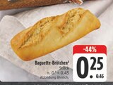 Baguette-Brötchen im Angebot bei E center in Nürnberg Baguette-Brötchen Angebote bei E center Nürnberg für 0,25 €