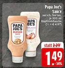 Burger Sauce im Angebot bei EDEKA in Oberhausen Burger Sauce Angebote von Papa Joe's bei EDEKA Oberhausen für 1,49 €