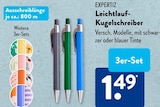 Leichtlauf-Kugelschreiber von EXPERTIZ im aktuellen ALDI SÜD Prospekt für 1,49 €