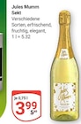 Sekt Angebote von Jules Mumm bei GLOBUS Oberhausen für 3,99 €
