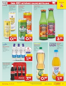 Cola im Netto Marken-Discount Prospekt "Aktuelle Angebote" mit 56 Seiten (Laatzen)