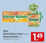 Aktuelles Körner Balance-Toast Angebot bei famila Nordost in Lübeck ab 1,49 €