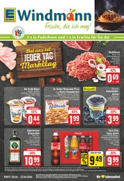 Aktueller EDEKA Supermärkte Prospekt für Salzkotten: Aktuelle Angebote mit 24} Seiten, 22.04.2024 - 27.04.2024