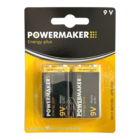 2er-Pack 9V Batterien Angebote von POWERMAKER bei Netto mit dem Scottie Wismar für 2,49 €