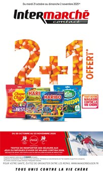 Catalogue Intermarché Contact de la semaine "TOUT VOTRE MAGASIN CONTRE LA VIE CHÈRE" avec 1 pages, valide du 21/10/2025 au 02/11/2025 pour Fourmies et alentours Prospectus Intermarché Contact de la semaine "TOUT VOTRE MAGASIN CONTRE LA VIE CHÈRE" avec 1 pages, valide du 21/10/2025 au 02/11/2025 pour Fourmies et alentours