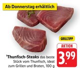 Aktuelles Thunfisch-Steaks Angebot bei E center in Freiburg (Breisgau) ab 3,99 €