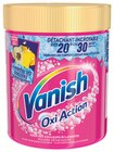 Détachant poudre oxi action couleurs éclatantes - VANISH dans le catalogue Intermarché Super