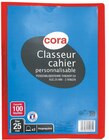 Classeur cahier personnalisable - cora dans le catalogue Carrefour