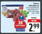 Tafeltrauben rot bei EDEKA im Prospekt "" für 2,99 €