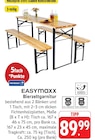 Bierzeltgarnitur Angebote von EASYmaxx bei E center Freiburg für 89,99 €
